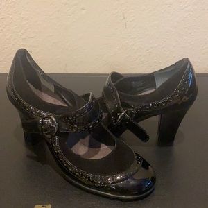 Patent and suede Mary Janes by aerosols size 7